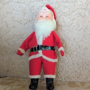 Vintage Mid Century Modern 12" Santa Claus Made in Japan Celluloid?